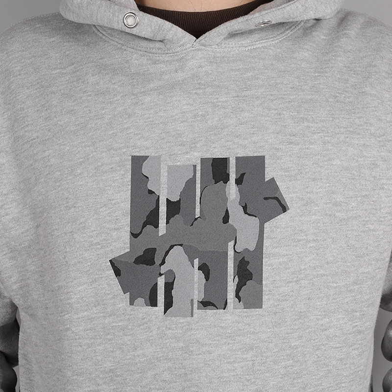 Мужская толстовка Undftd Camo 5 Strike Hood (5920929-grey heather)  - цена, описание, фото 2